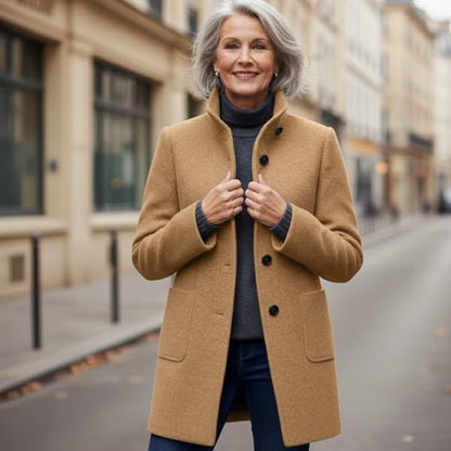JulietteCannes™ | Elegant Kappa i Ull - Slut på Kollektionen 60 %