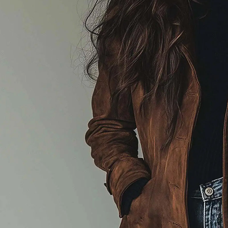 Adela™ | Elegant lång kappa - Slut på kollektionen 70 %