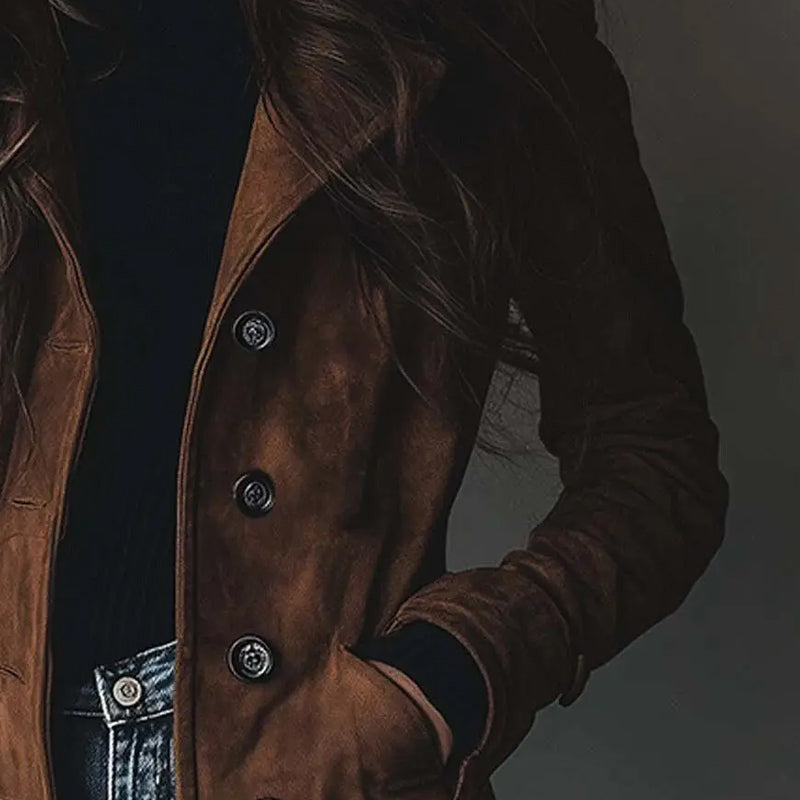 Adela™ | Elegant lång kappa - Slut på kollektionen 70 %