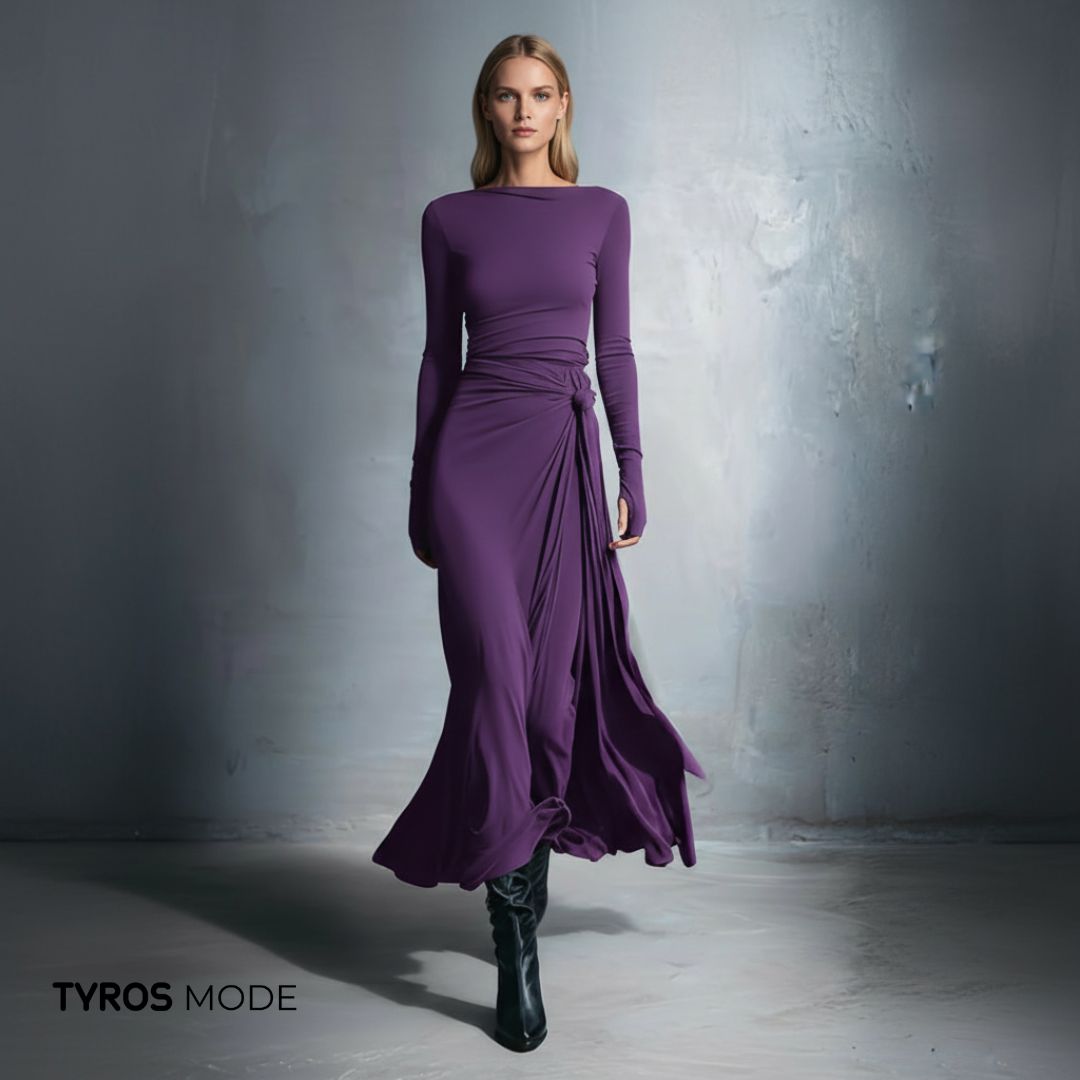 Vittoria™ | Maxiklänning med sidoknut - Slut på kollektionen 50 %