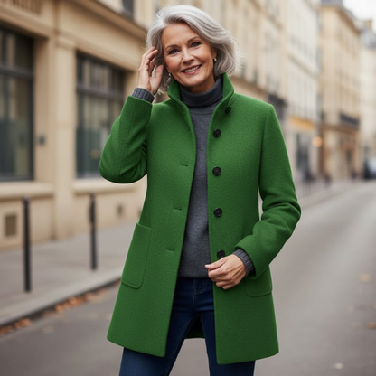JulietteCannes™ | Elegant Kappa i Ull - Slut på Kollektionen 60 %